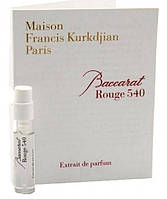 Духи (пробник) Maison Francis Kurkdjian Baccarat Rouge 540 Extrait de Parfum 2 мл