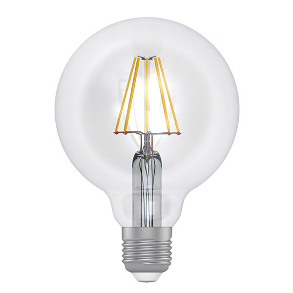 Лампа LED Filament G95FD 7W E27 4100K 800Lm VIDEX димована