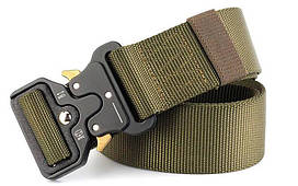 Ремінь тактичний Tactical Belt (120*3,5 см) TY-6841 оливковий