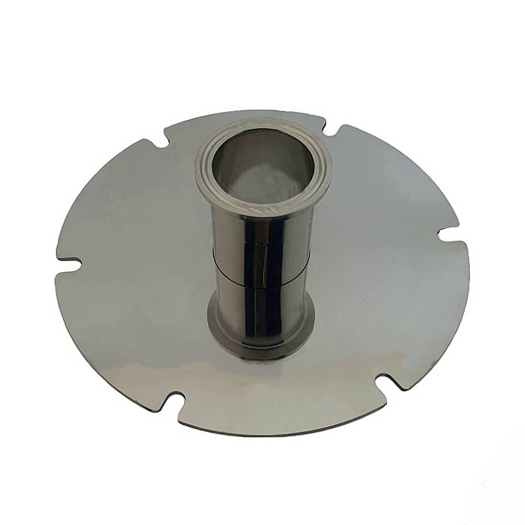 Основа для встановлення колони на перегінний куб 165 мм. 2" кламп, фото 1