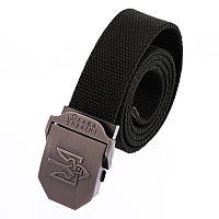 Ремінь-пояс брючний Україна Tactical Belt (розмір 125*3,5 см) TY-6663 чорний