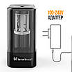 Електрична точилка для олівців Tenwin 8006 USB, чорна, фото 8