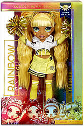 Лялька Rainbow High Cheer Sunny Madison Yellow - Рейнбоу Хай Cheer Жовта Черлідер Сані