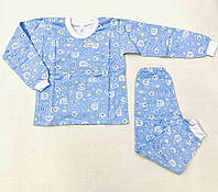 Пижама детская 116р ЧП К Украина голубой,салатовый 96541