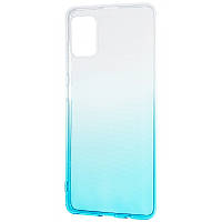 Чехол Gradient Design Huawei Y5p/Honor 9S white_turquoise