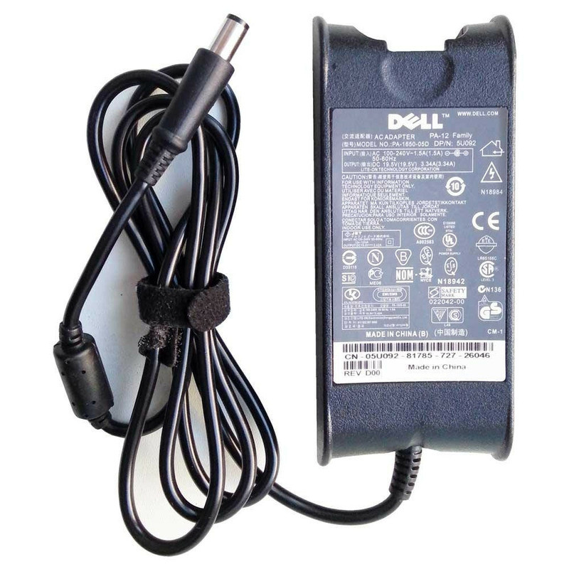 Блок Питания для Ноутбука MERLION DELL 19.5V 3.34A (65 Вт) Штекер 7.4*5 ...