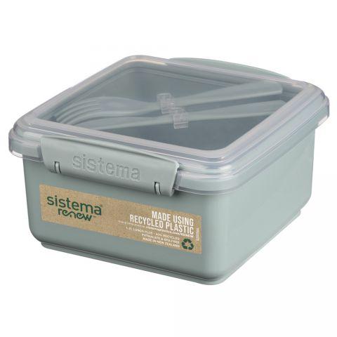 Ланч-бокс Sistema Renew 1,2 л (581652-1 grey)