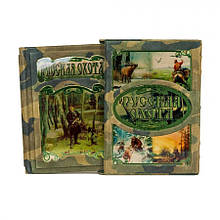 Книга в шкіряній палітурці та подарунковому футлярі "Полювання" Сабанєєв