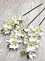 Штучна, латексна Орхідея Цимбідіум (80 см), фото 3