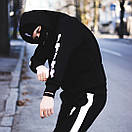 Худі з білим логотипом billie eilish | чорна толстовка біллі айлиш, фото 6