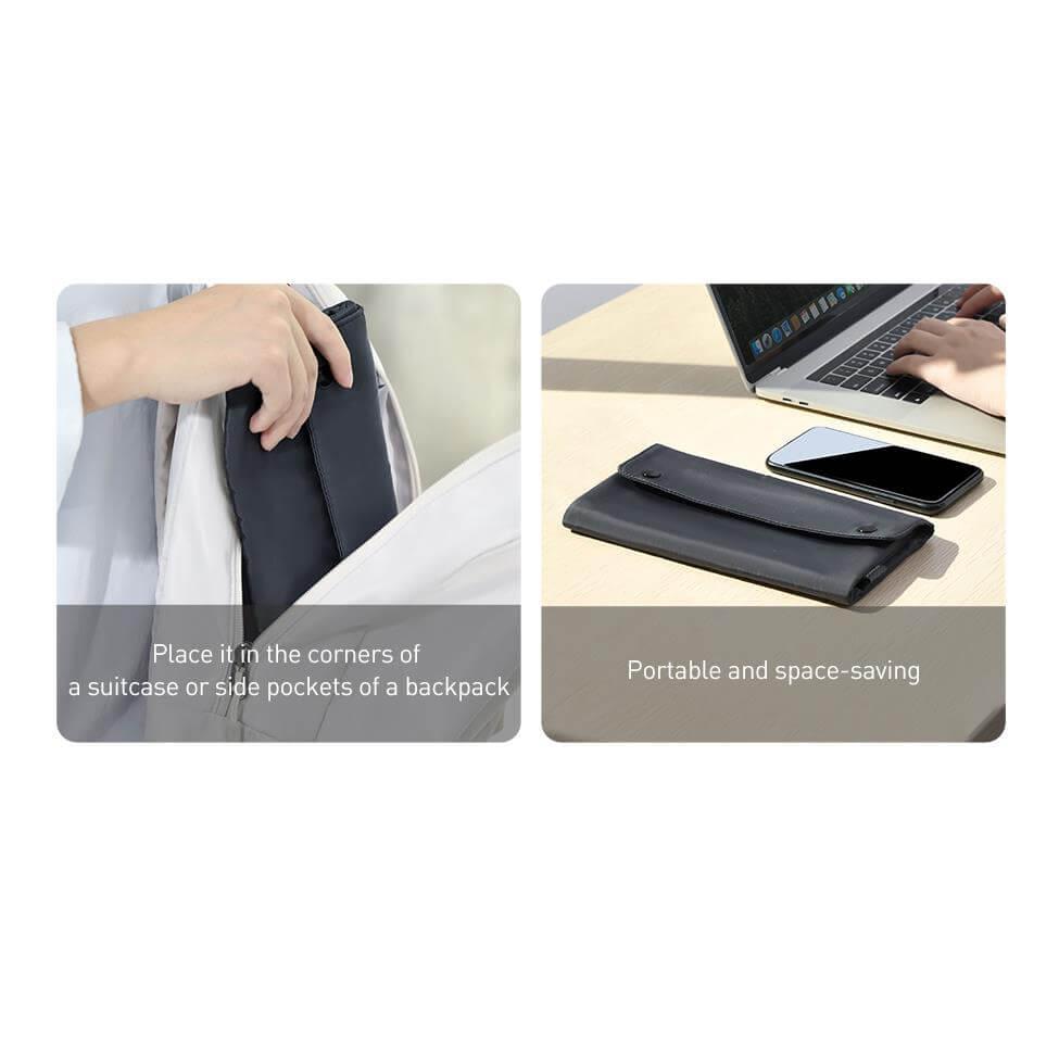 Чохол футляр для ноутбка 13 дюймів Baseus Folding Series Laptop Sleeve 13 - фото 7 - id-p1353575899