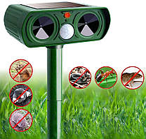 Відлякувач кротів, гризунів, змій на сонячній батареї UKC HC19 (7002)