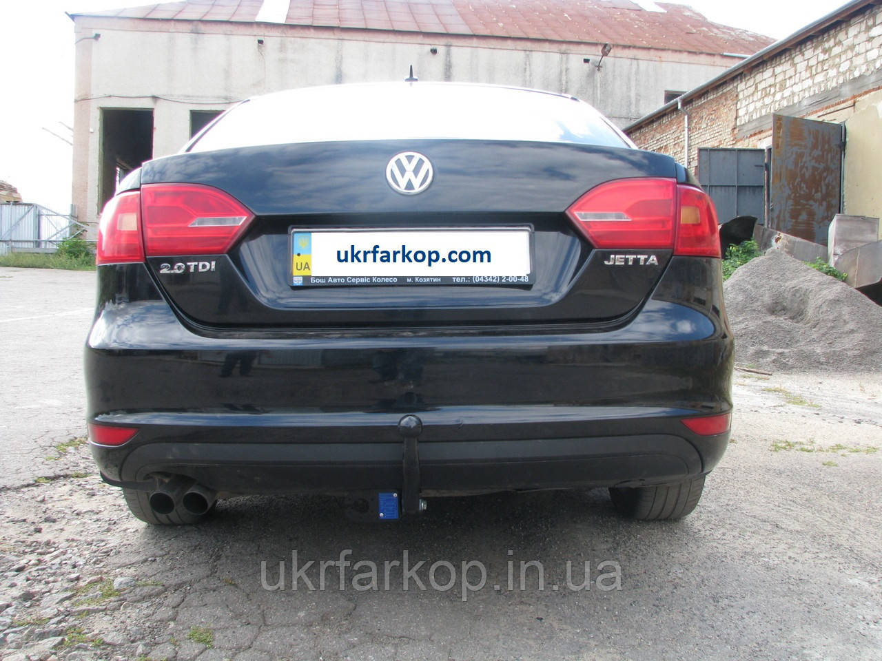 Фаркоп на Фольксваген Джетта, Фаркоп Volkswagen Jetta, (2010-2017)