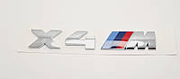 Эмблема надпись багажника BMW X4M