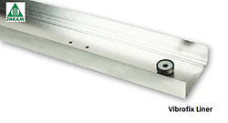 Профіль для гіпсокартону Vibrofix Liner 100/40 мм посилений звукоізоляційний