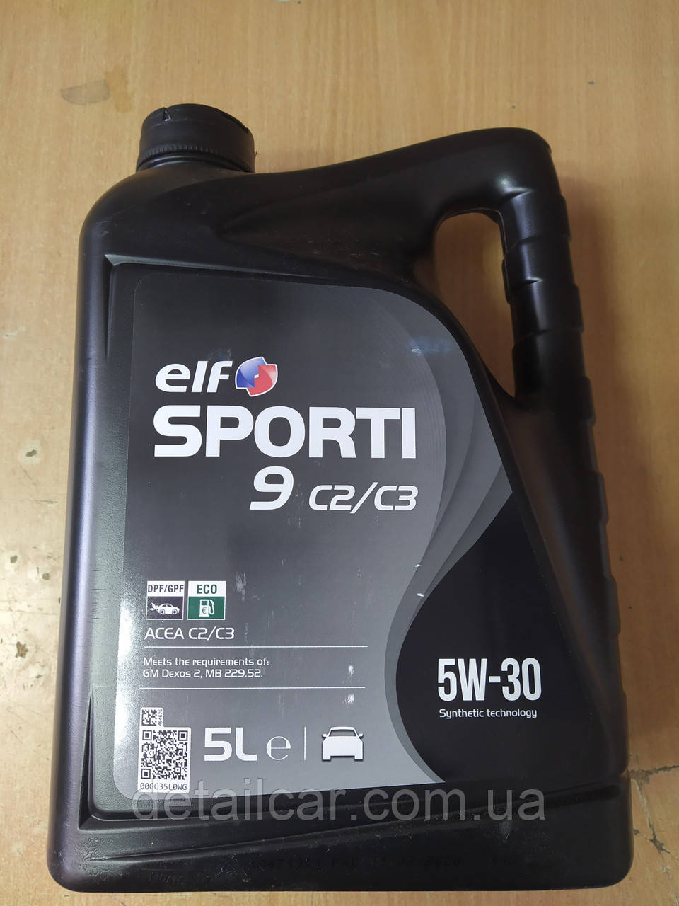 Синтетичне моторне масло ELF SPORTI 9 C2/C3 5W-30 5л. 208441 - виробництва Франції