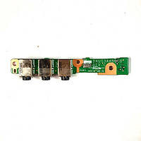 Плата Audio HP Pavilion dv6-1000, dv6-2000, dv7-2000, dv7-3000 DAUT3AAB6C0 REV:C БУ