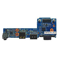 Плата Audio, HDMI, USB, VGA Lenovo ThinkPad Edge E330, E335 LPR-1.1 AMD IO BD 48.4UH16.011 11952-1 БУ