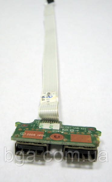 Плата USB HP 620, 625 (зі шлейфом) БВ