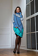Ангоровое плаття–гольф міді 51238 (42–46р) в кольорах, фото 8
