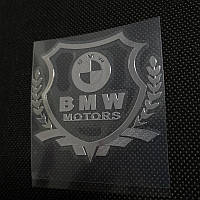 Металическая наклейка bmw Motorsport (5,5х6см )