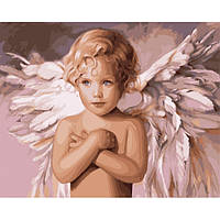 Картина по номерам Идейка "Ангел удачи" 40х50см KHO2315