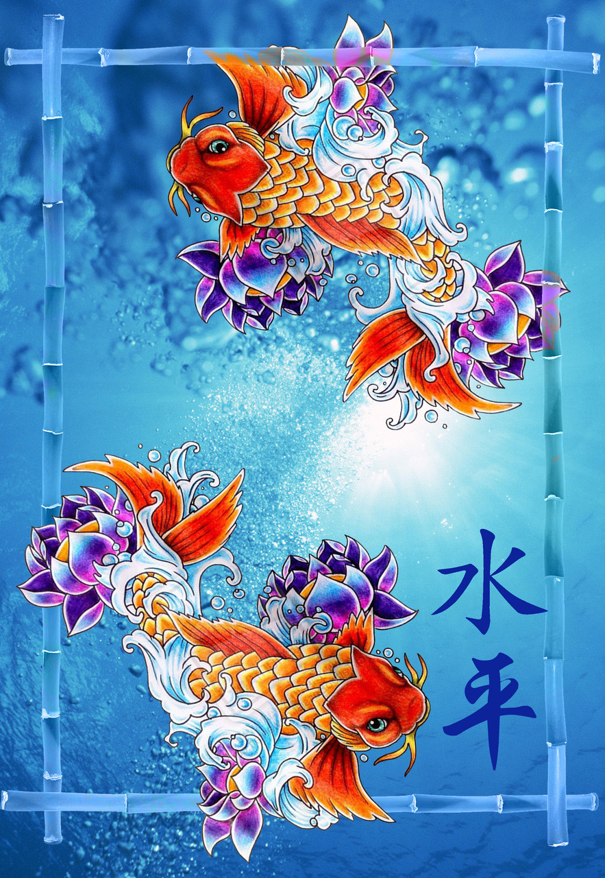 Схема для вишивки бісером Рб-2 Вода і спокій. Достаток у домі, фото 1