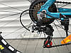✅ Гірський Алюмінієвий Велосипед TopRider 26 Дюймів 680 Рама 17 Синій ORIGINAL SHIMANO, фото 7