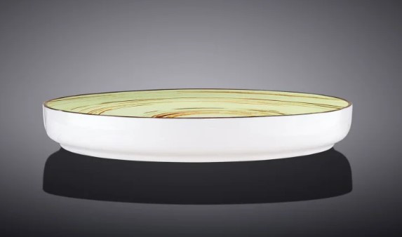 Тарілка обідня Wilmax SPIRAL PISTACHIO 23 см