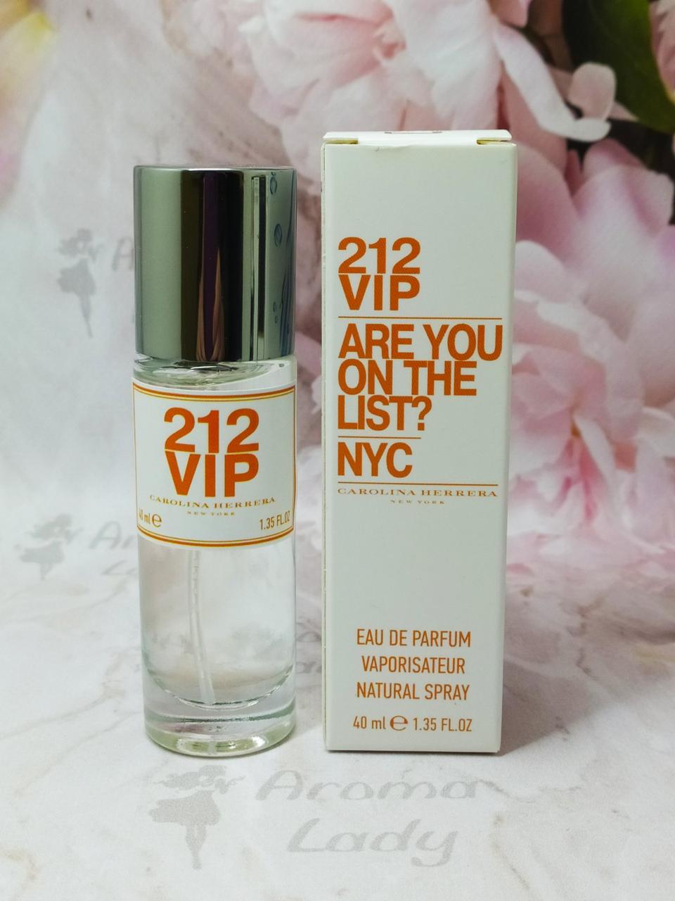 Женский мини парфюм Carolina Herrera 212 VIP Are You On The List? Women (Каролина Эррера 212 ВИП Вумен) 40 мл