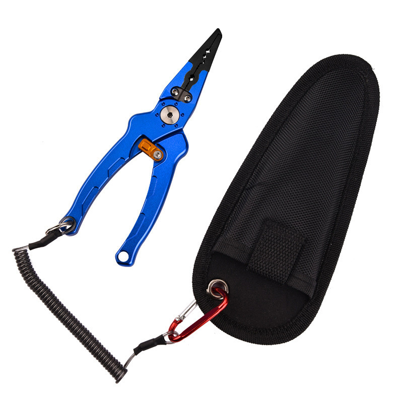 Плоскогубці FanFish AL-01 Blue, 17.5 см, фото 1