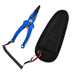 Плоскогубці FanFish AL-01 Blue, 17.5 см