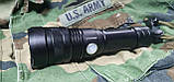 Потужний акумуляторний ручний ліхтар POLICE BAILONG LED/LI-ION P50, фото 2