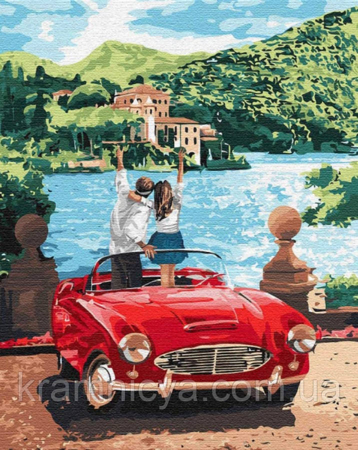 Картина за номерами Подорожуючи удвох, 40x50 Ідейка (КНО4760), фото 1
