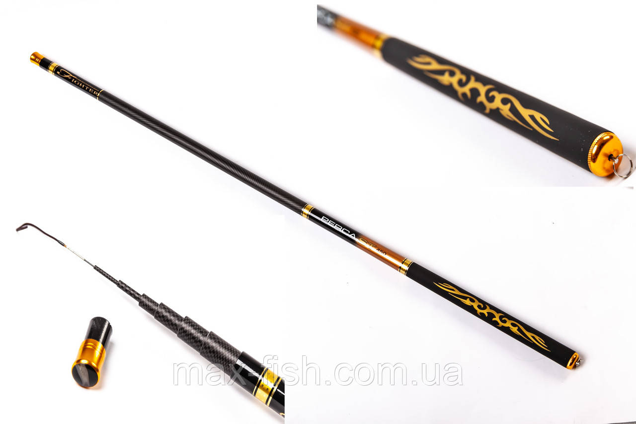 Вудка махова LUX PERCAST 5,40м Джокер Карбон, фото 1
