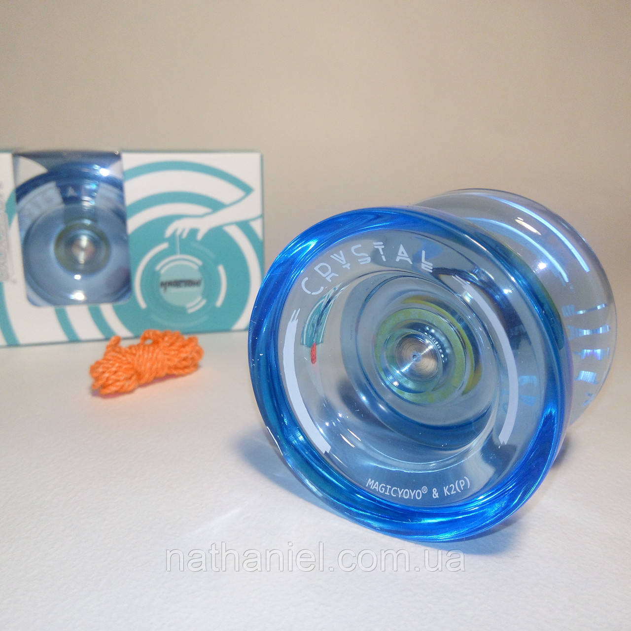 Йо-йо професійне MagicYoyo K2 (P) CRYSTAL Blue