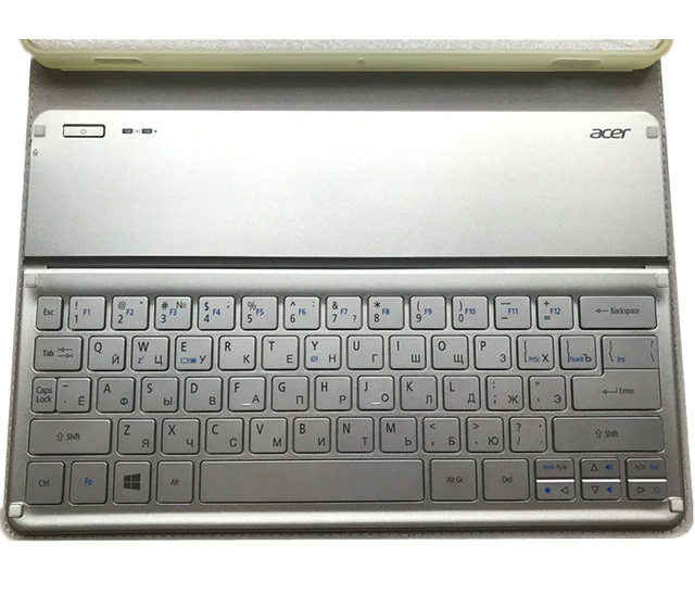 Бездротова клавіатура Bluetooth Acer + селіконовий чохол (для Acer Iconia Tab W700, Acer Aspire P3) нова