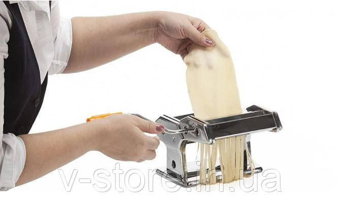 Машинка для нарізування та приготування локшини спагеті макаронів локшина - фото 5 - id-p1353739319