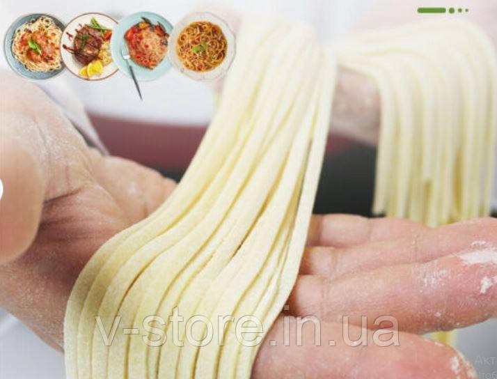 Машинка для нарезки и приготовления лапши спагетти макарон лапшерезка - фото 7 - id-p1353739319