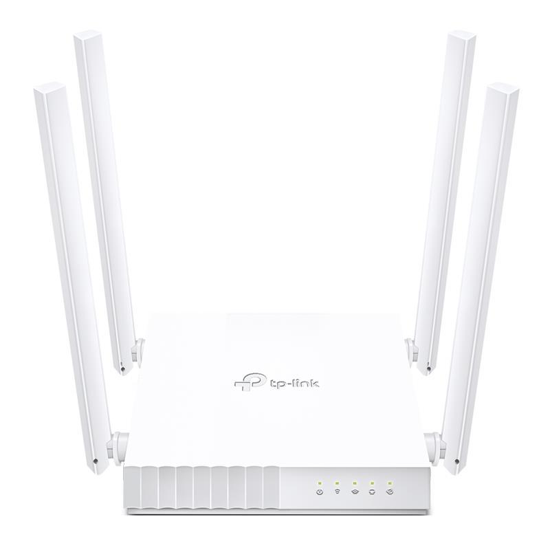 Бездротовий маршрутизатор TP-Link ARCHER C24 — AC750, Dual Band, 4 антени, до 50+ м2 покриття, фото 1