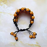 Браслет 100% натуральный янтарь галтовка вес 9г, фото 4