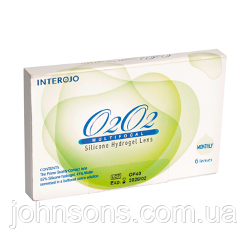 Контактні лінзи О2О2 multifocal 1 уп (6 шт) або 3+3