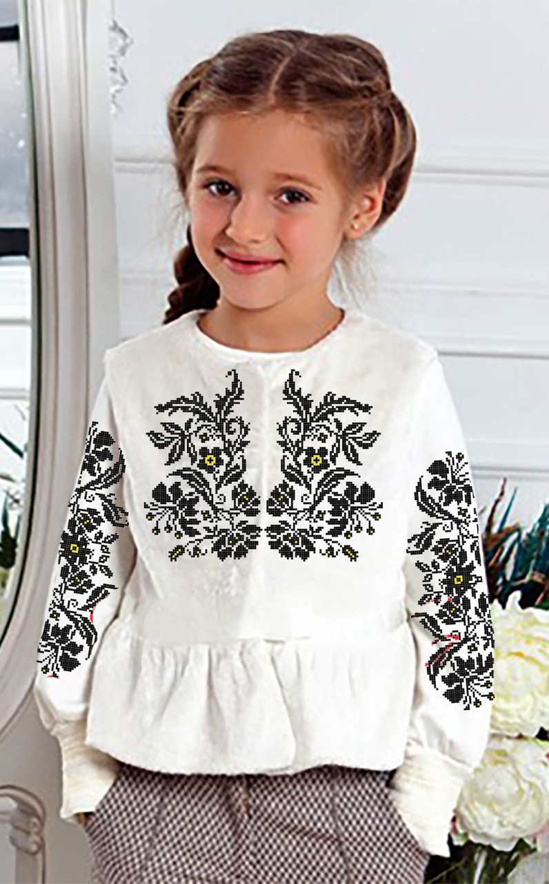 Заготовка вишиванки для дівчинки №050.1, фото 1