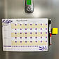 Магнітний Планер на місяць My Perfect Month Фіаніт LifeFLUX А3, фото 4