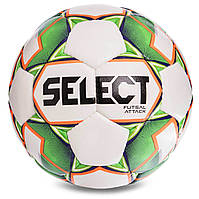 Мяч футзальный №4 SELECT FUTSAL ATTACK зелёный Z-ATTACK-WG