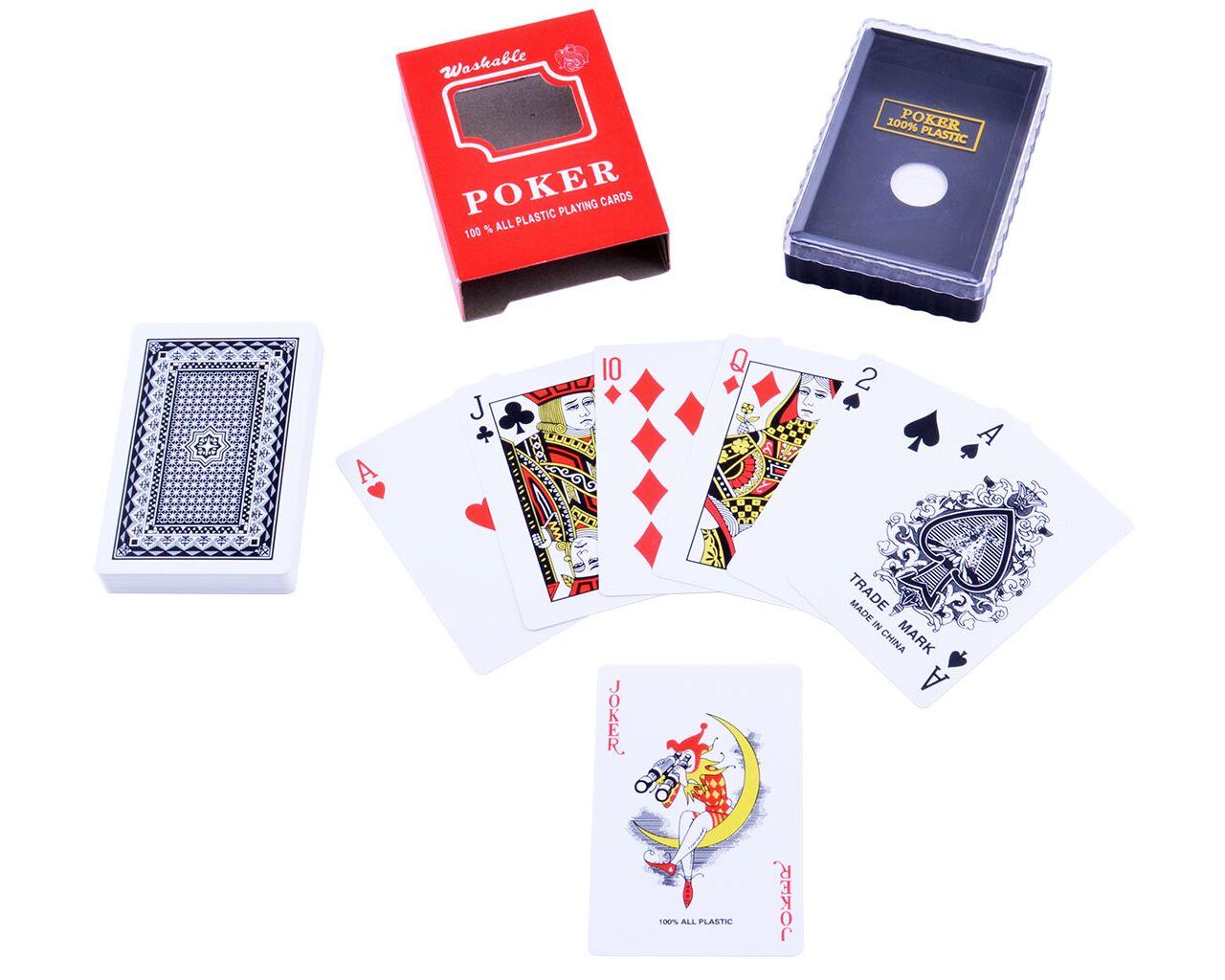 Пластикові картки poker (54 шт)