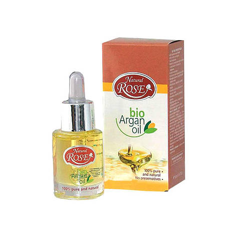 Органічна Арганова олія Natural Rose Bio Argan oil від Arsy Cosmetics 15 ml, фото 1