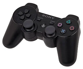 Бездротовий bluetooth джойстик для PS3 black чорний, Геймпад ПС3 з Bluetooth, фото 1