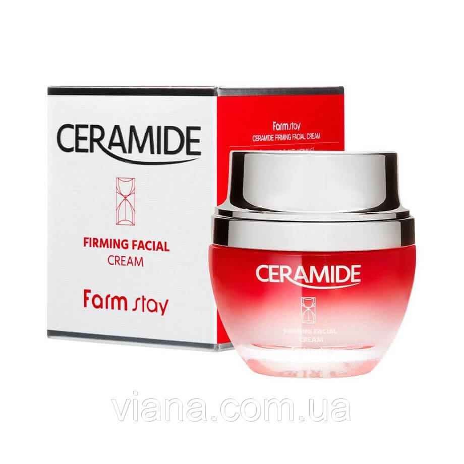 Зміцнювальний крем із керамідами Farm Stay Ceramide Firming Facial Cream 50 ml