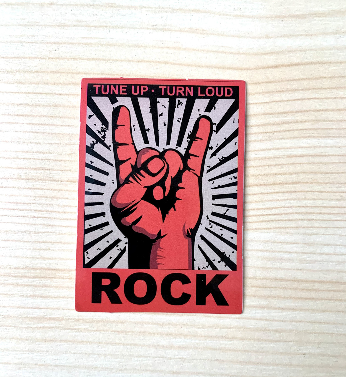 Наклейка на гітару Rock
